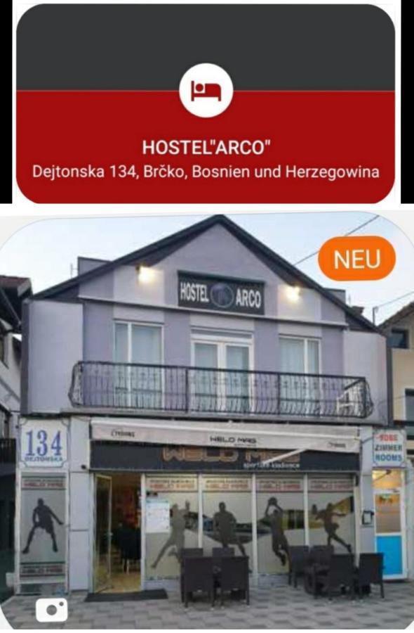 Hostel "Arco" Brčko Exteriör bild